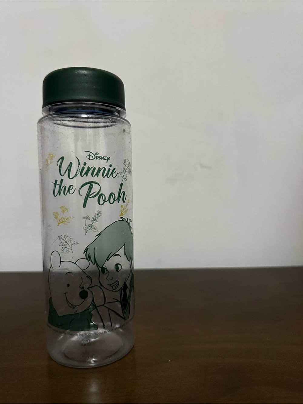 Winnie the Pooh Plastic Water Bottle